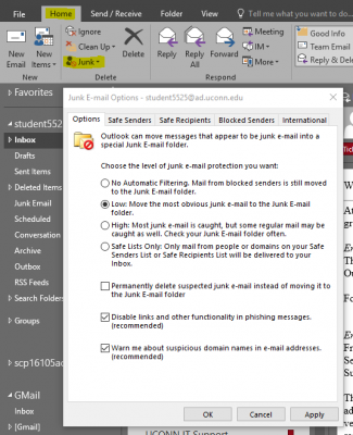 Outlook Screenshot